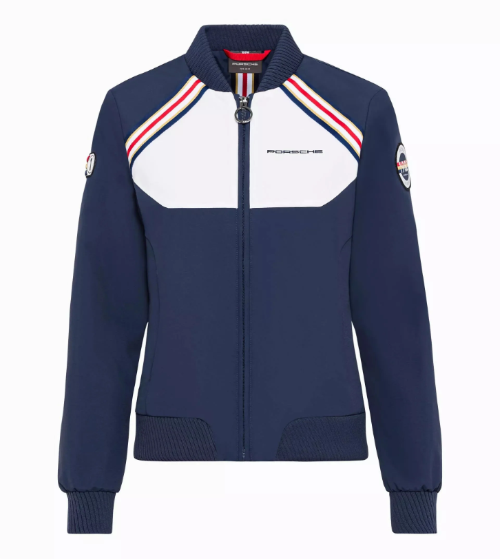 OFERTA06-26 CHAQUETA MUJER RACING AZUL TALLA L